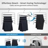 USTECH Multi-Tier Swing Arm Pants Hanger - 8 Tier Space