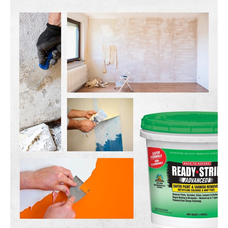 Sunnyside Corporation Sunnyside 65832A Ready-Strip ADVANCED Paint & Varnish Remover,