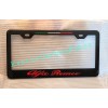 Exotic Carbon Fiber Alfa Romeo Red Text Only - Italy