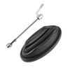 Quick Release Skewer and Front Wheel Riser Block for Bike