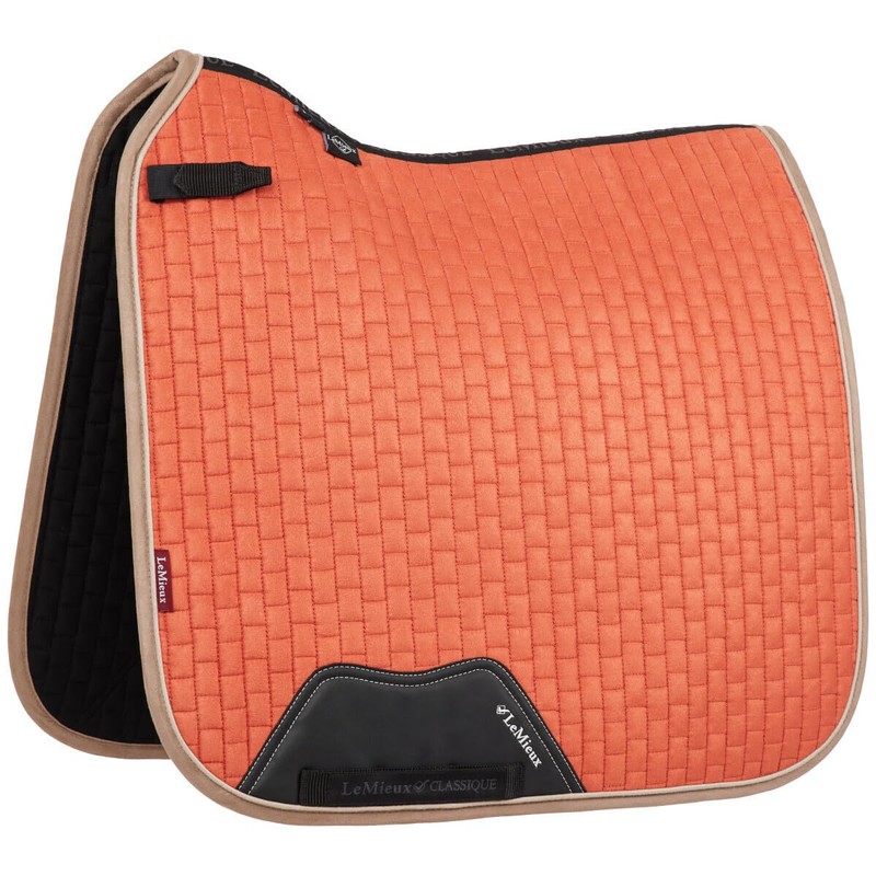LeMieux Suede Dressage Square Saddle Pads - English Saddle Pads