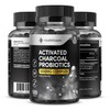 Activated Charcoal with Bio Cultures Complex Probiotics 1200mg, 16 Billion