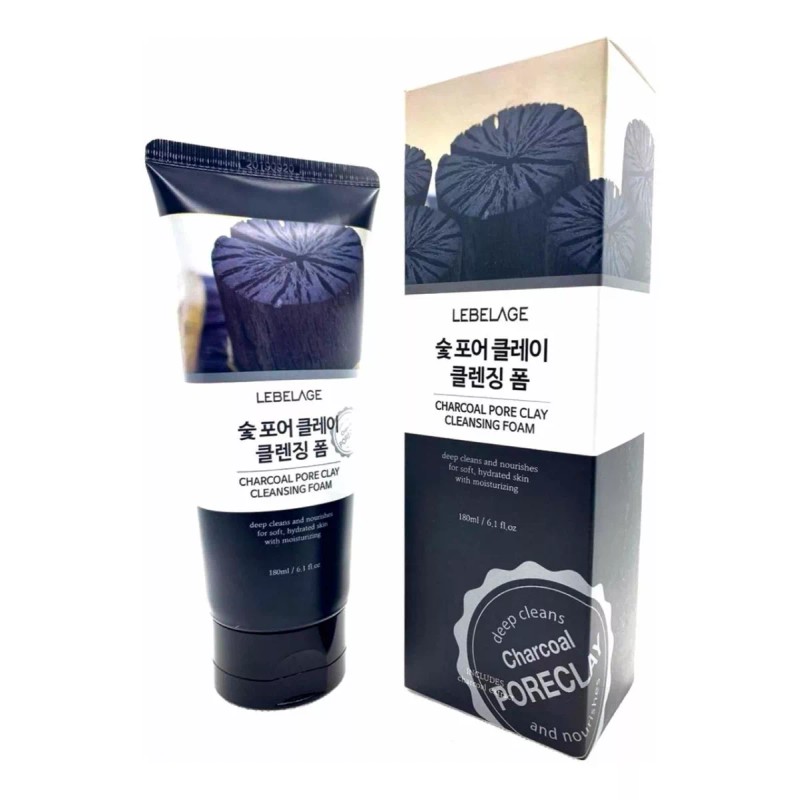 Bidameun Espuma Jabon Limpieza Facial Coreana / Carbón Activo (2pz)