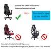 JUMXSRLE Gaming Chair Covers, Polyester Computer Chair Cover, Stretchable Washable