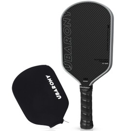 Pickleball Paddle, Carbon Fiber Pickleball Paddle | 16MM Thick Face with Cushion Grip, Enhanced Spin Control & Power - Pickle Ball Rackets for Adults, Indoor/Outdoor