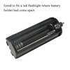 Hahiyo 3xAAA Cylindrical Battery Holder Black Adapter Tube Case Not
