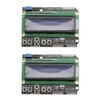 VKLSVAN 2pcs DC 5V 1602 LCD Keypad Display Shield Blue