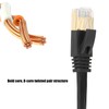 Network Cable 10 Gigabit Double Shielded CAT7 8‑Core Twisted Pair