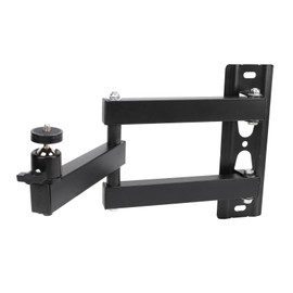 Projector Wall Bracket, 20-40cm Adjustable Angle Projector Wall Mount, Universal 1/4 Interface, Heavy Duty Steel Construction, Foldable Design