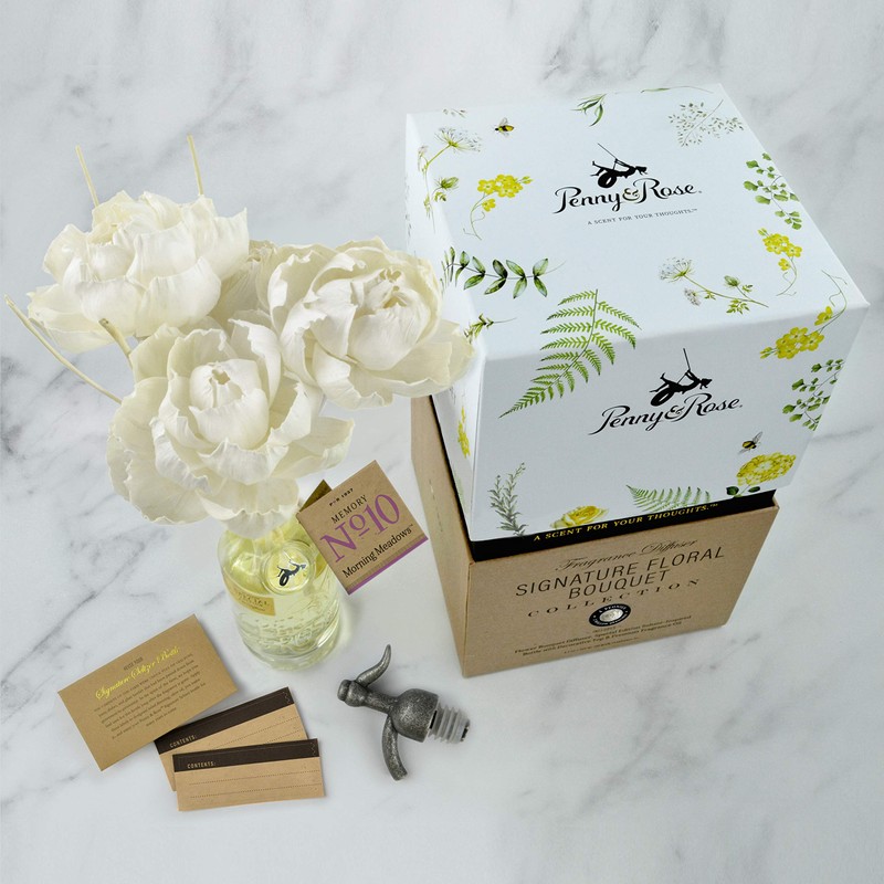 Penny & Rose Peony Diffuser | Morning Meadows Oil Scent