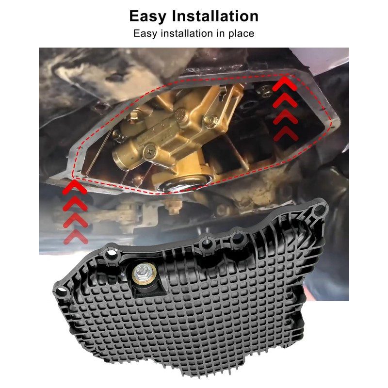 Oil Pan with Gasket Fit for Nissan Rogue 1.5L Engine
