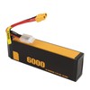 3S Lipo Battery 60C 11.1V 6000mah Impact Resistant Long Life