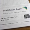 A4 Isometric Graph Paper 10mm 1cm Triangles - 30 Loose-Leaf