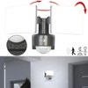 Lunartec Wall Lamp: Duo LED Outdoor Wall Spotlight with Motion