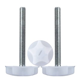 Just Accessories M8 HEADBOARD BOLTS SCREWS WITH FITTED WASHERS FIXINGS FOR DIVAN BED Ottoman 50mm/90mm (4, M8 X 90mm)