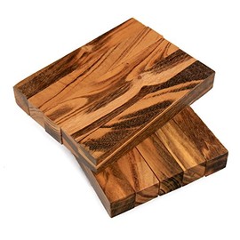 Legacy Woodturning, Goncalo Alves / Tigerwood Ebony Wooden Pen Blank, 3/4" x 3/4" x 5"