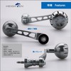 HEIGHTEN Adjustable 2.6-2.8 inches (65-70 mm) Reel Handle with 1.4-inch