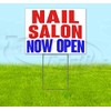 Nail Salon Now Open (18" x 24") Yard Sign, Quantity