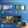 6.9" Single DIN Car Radio with Wireless Apple CarPlay, Car