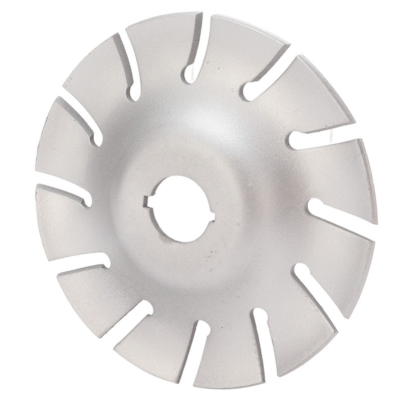 Wood Carving Disc Shaping Wheel 125mm Stainless Steel 12T Accessory