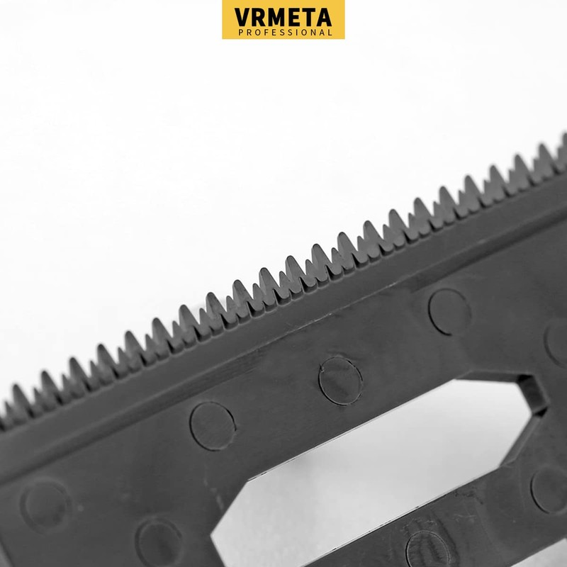 VRMETA Professional Replacement Clipper Ceramic Blades Stagger Tooth 2 Holes
