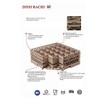 L&J Import JSGR-25 Dishwasher Rack for 25 Glasses