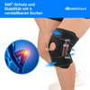 INDEEMAX Knee Support for Men and Women, Knee Brace, 4-Way