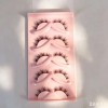 Set 5 Pares De Pestañas Postizas Naturales Reutilizables 5pc4zhu