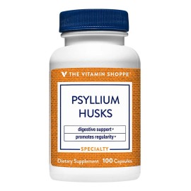 Cáscaras Psyllium Fibra Plantago Ovata 100 Cápsulas