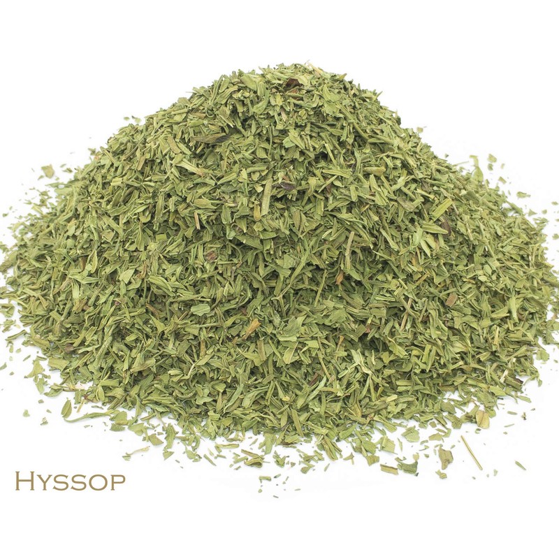 Hyssop and Iron Goddess Oolong Tea Herbal Infusion (25 Unbleached