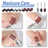 Mesee Nail Drill Bits Set, 10Pcs Tungsten Carbide Nail File