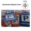 AUA SIGNALETIQUE 202090-AI-p-150x210 with Signal Pre-drilled Sign, Multicoloured, 150x210 mm