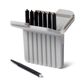 GENUINE ORIGINAL GREY PACK (10 Packs) Phonak Wax Traps (80 Units) Widex,Unitron,Phonak