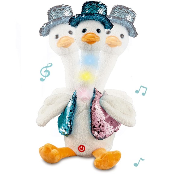 Brigamo Dancing Duck with Integrated Songs, Dancin Duck Dances and