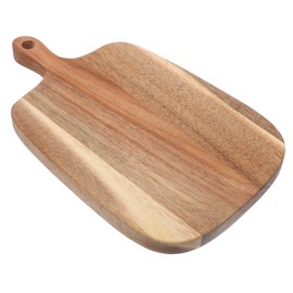 ABOOFAN Multipurpose Wooden Cutting Board Acacia Wood Chopping Board for Fruits Vegetables Meat Bread for Home Restaurant and Camping Use