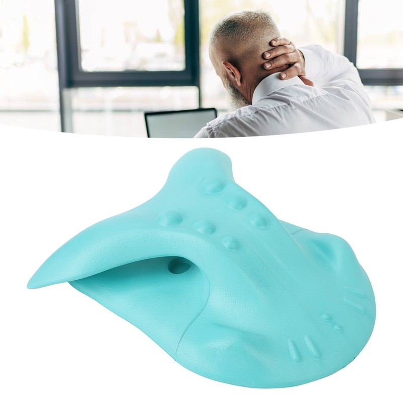 Cervical Neck Stretcher EVA Muscle Relax Massaging Cervical Neck Chiropractic