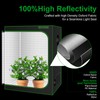 MELONFARM Small Grow Tent for Aerogarden，30”x18”x36” ，Hydroponics Growing System ，Highly