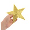 SHINEOFI 32pcs Star Iron On Patches Star Shape Embroidered Patches