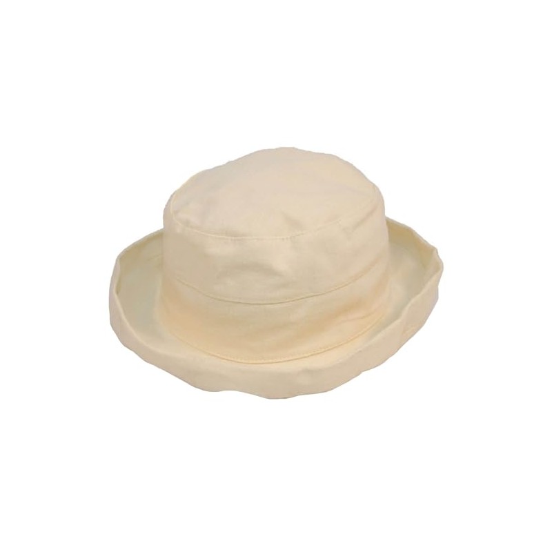 Generic Womens Sun Hat with Turned Up Brim - Lightweight