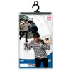 Widmann 11009856 Adult Costume Bank Robber, White/Black, M-L