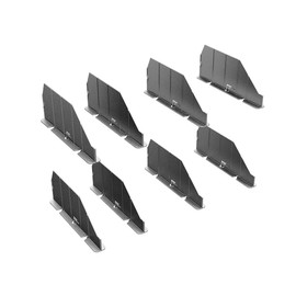 Adrian Steel DV14C8, Composite Divider Kit for 14" Shelf