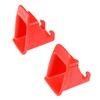 2 Pack Child Safety Seat Guide Slot Seat Belt Bracket