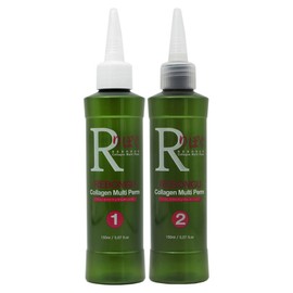 Ribbongu Collagen Multi Perm 1st + 2nd agent [pH 9.13 Alkaline 3.98], 30 units, 150ml / 리본구 콜라겐 멀티펌 1제+2제 [pH9.13알칼리3.98], 30개, 150ml