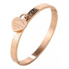 Deluxe Brazalete Doble Corazón Acero Inoxidable Día De Las Madres