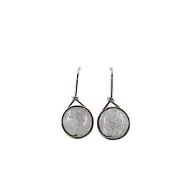 Earrings Noble - Gemstone Quartz Crystal - 925 Sterling Silver