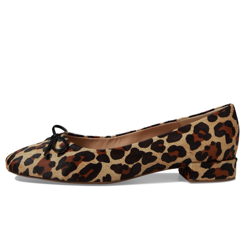 French Sole Women's Mabel Pump, Beige Leopard, 5.5