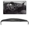 Dash Cover Dashboard Black Plastic Compatible with Dodge Ram 1500