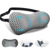 Lumbar Cushion, Back Cushion with Removable Elastic Band, Non-Slip Lumbar