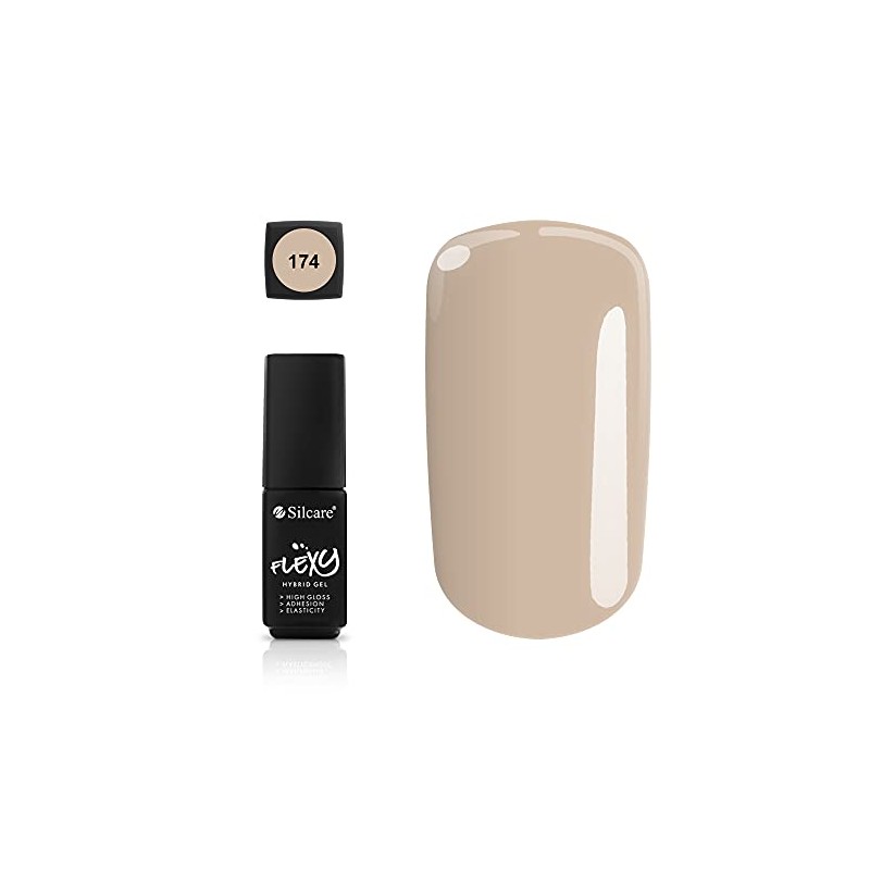 174 Silcare Soak Off Hybrid UV LED Flexy Gel Manicure