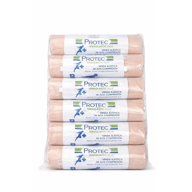 PROTEC | Venda Elástica Tensolastic de Alta Compresión 15 cm